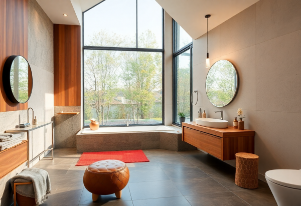 Mid-Century Modern Bathroom