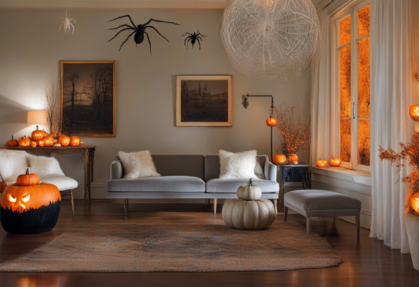 Halloween Living Room