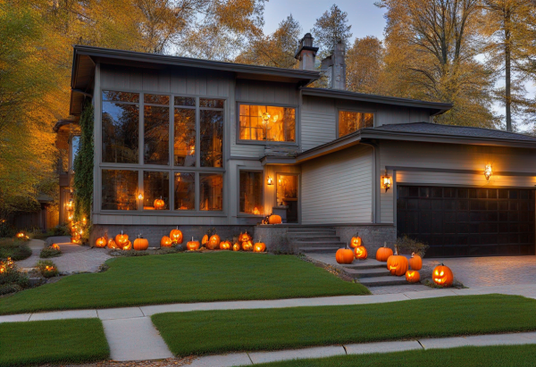 Halloween House Exterior