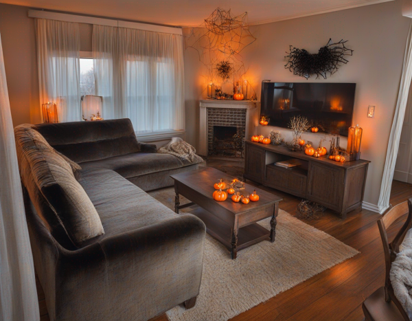 Halloween Living Room