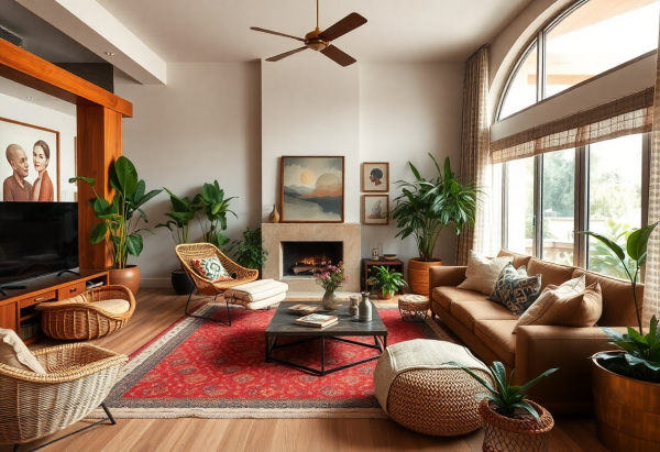 Bohemian Living Room