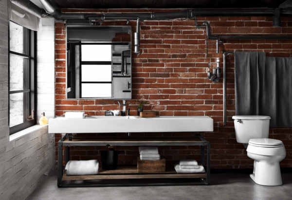 Industrial Bathroom