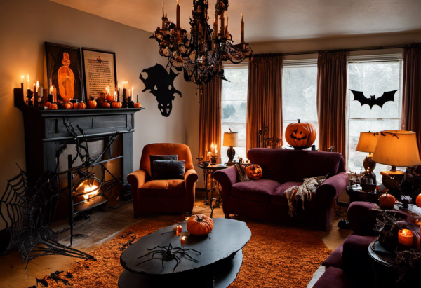 Halloween Living Room