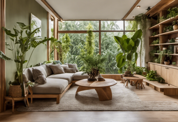 Biophilic Living Room