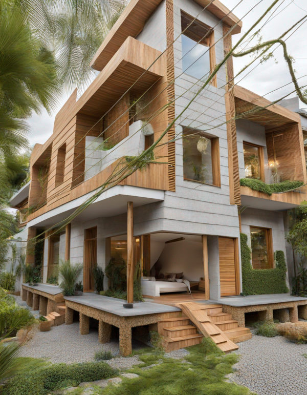 Biophilic House Exterior