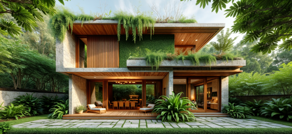 New Biophilic House Exterior