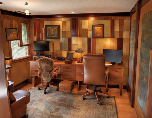 Frank Llyod Wright Home Office