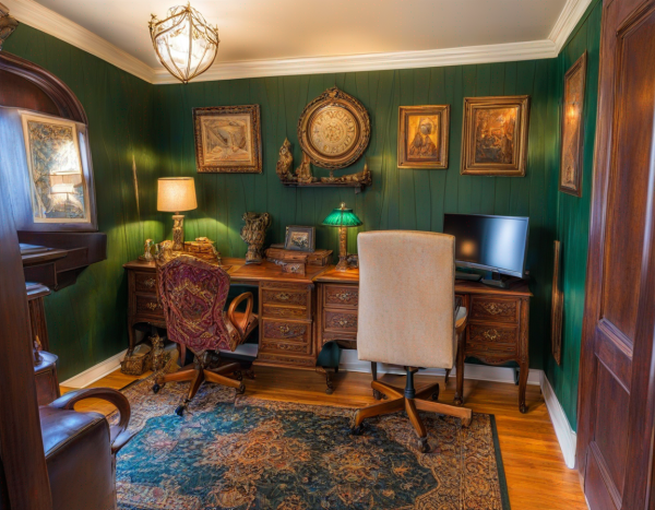 Wizarding Elegance Home Office