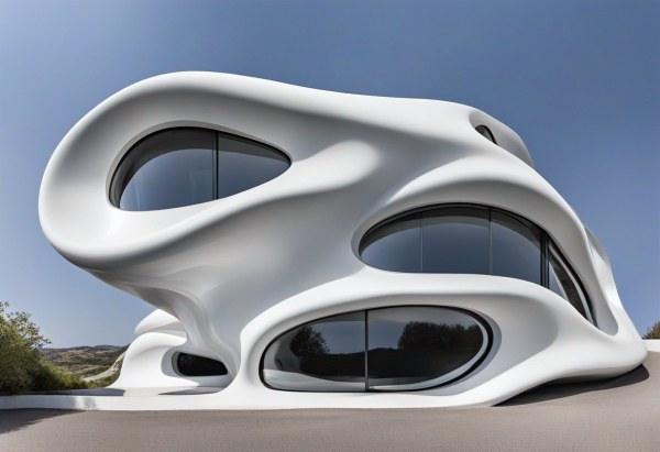 Zaha Hadid House Exterior