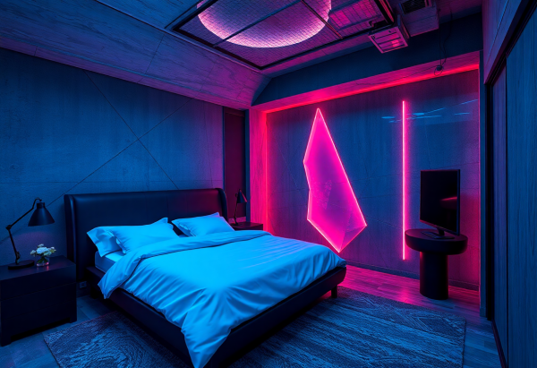 Cyberpunk Bedroom