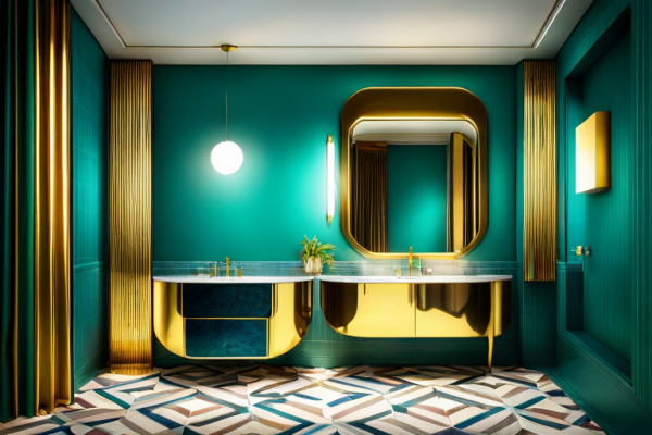 Art Deco Bathroom