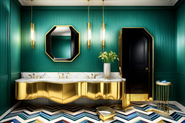 Art Deco Bathroom