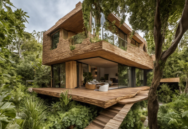 Biophilic House Exterior