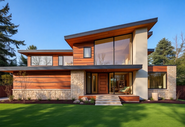 Mid-Century Modern House Exterior