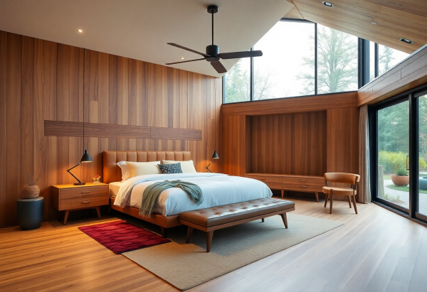 Mid-Century Modern Bedroom