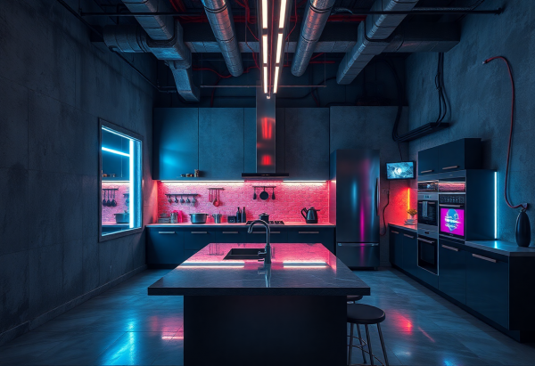 Cyberpunk Kitchen