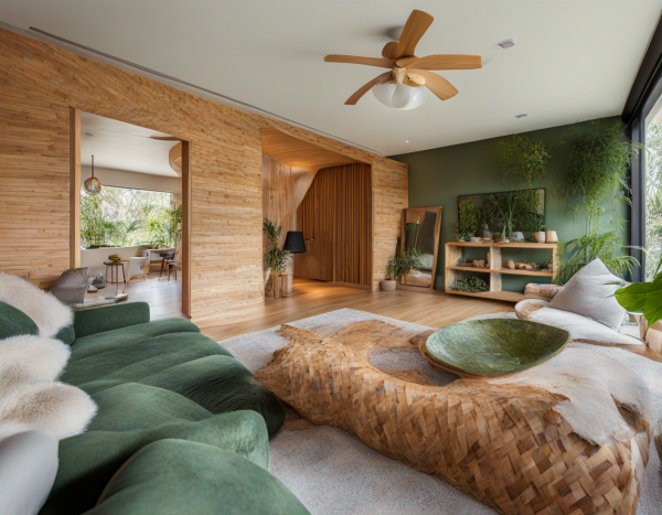 Biophilic Living Room