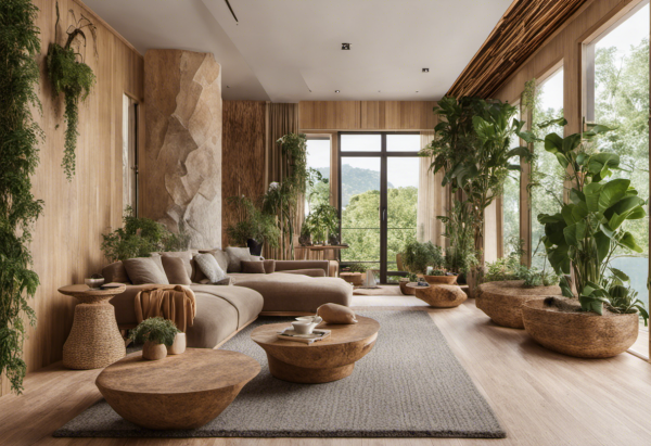 Biophilic Living Room