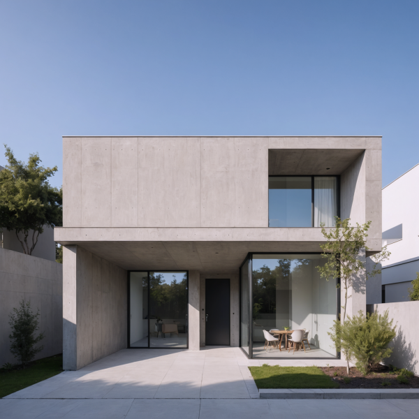 New Contemporary House Exterior