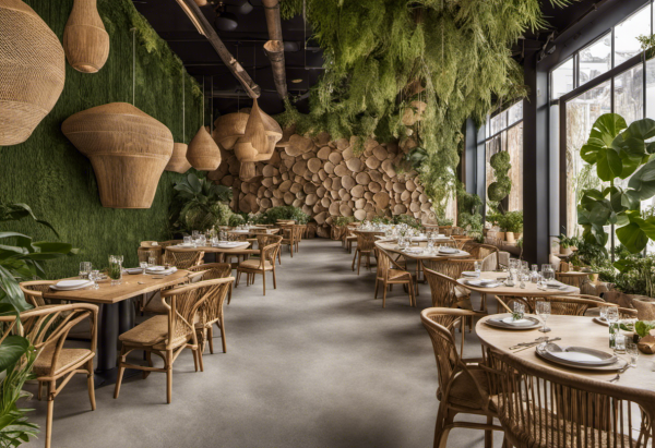 Biophilic Dining Area