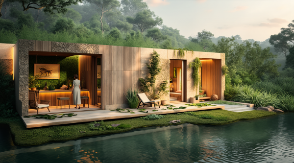 New Biophilic House Exterior