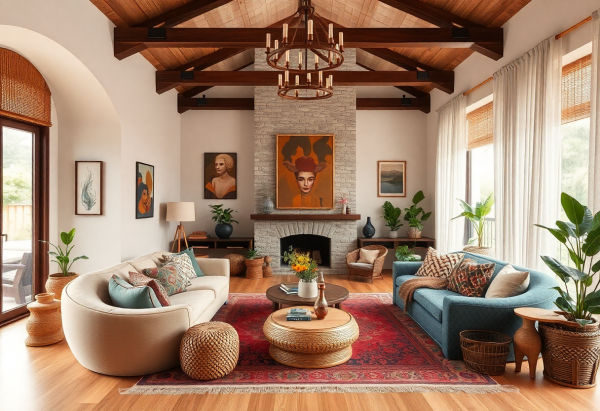 Bohemian Living Room