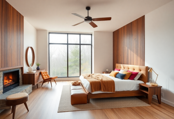 Mid-Century Modern Bedroom