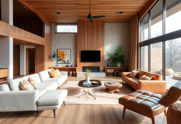 Mid-Century Modern Living Room