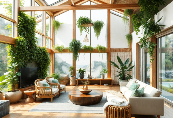 Biophilic Living Room