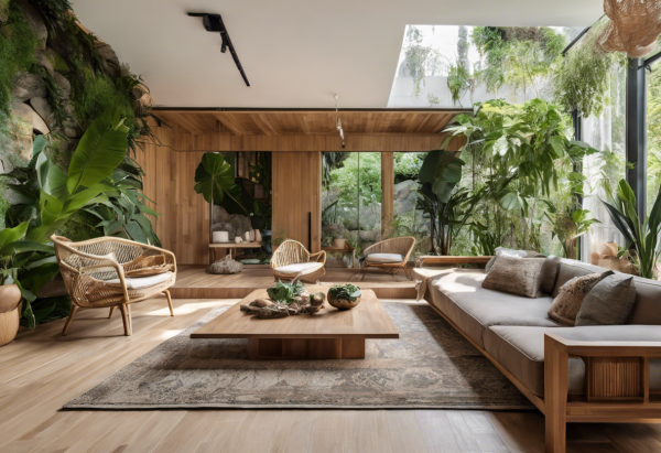 Biophilic Living Room