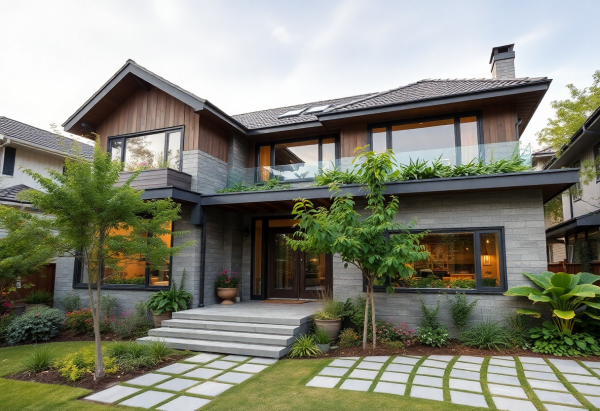 Biophilic House Exterior