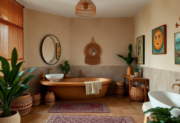 Bohemian Bathroom