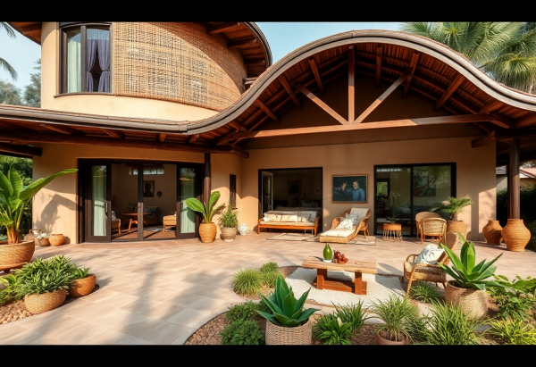 Bohemian House Exterior