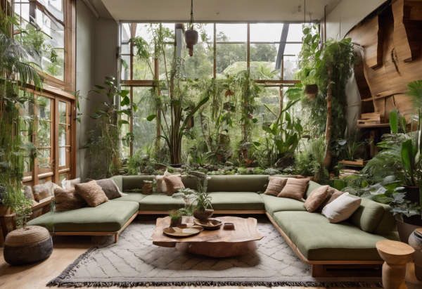 Biophilic Living Room