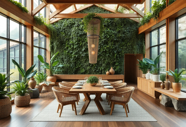 Biophilic Dining Room