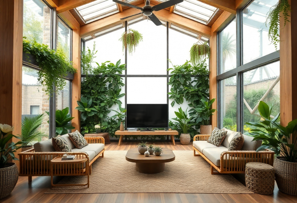 Biophilic Living Room