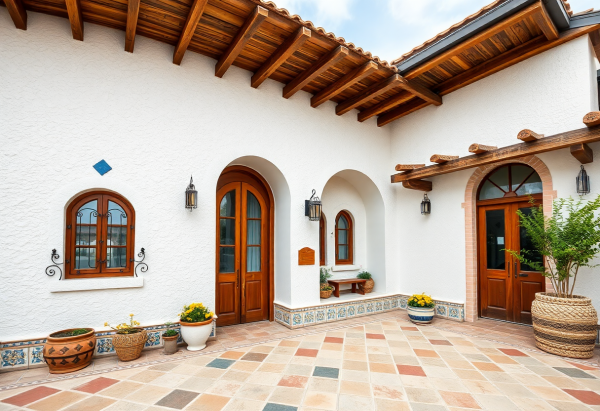 Mediterranean House Exterior