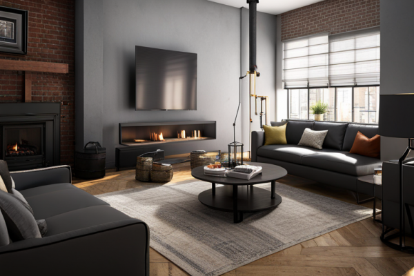 Industrial Living Room