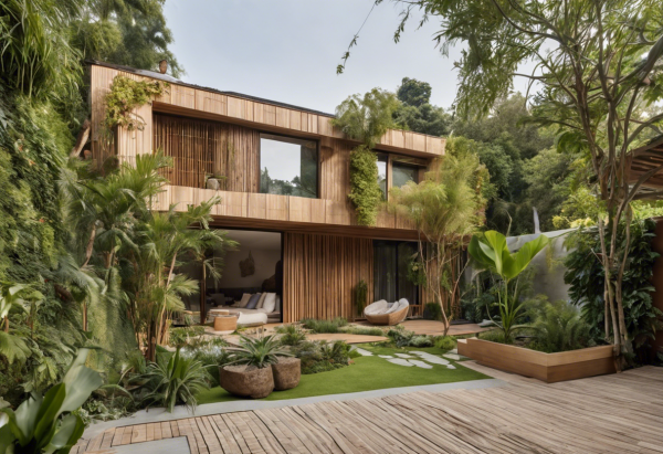 Biophilic House Exterior