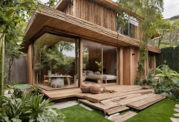 Biophilic House Exterior