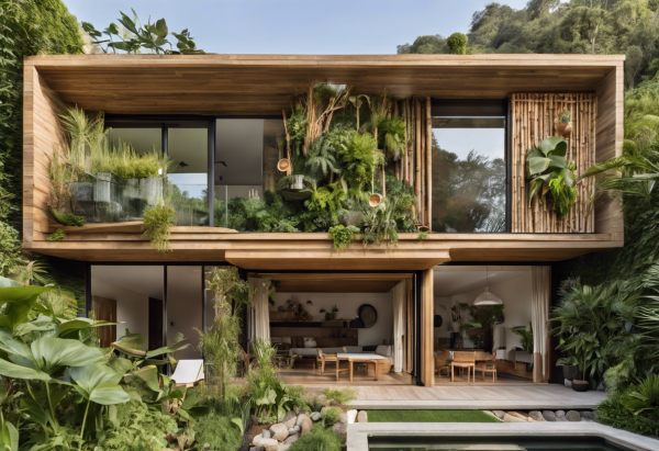 Biophilic House Exterior