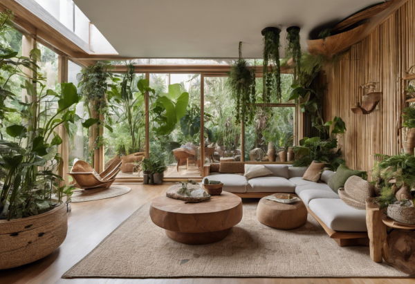 Biophilic Living Room