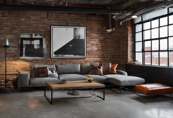 Industrial Living Room