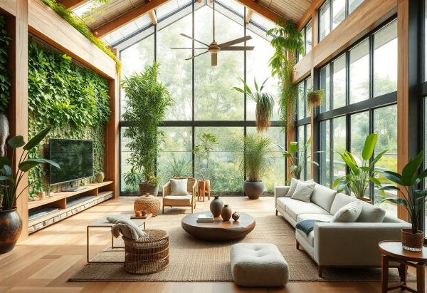 Biophilic Living Room