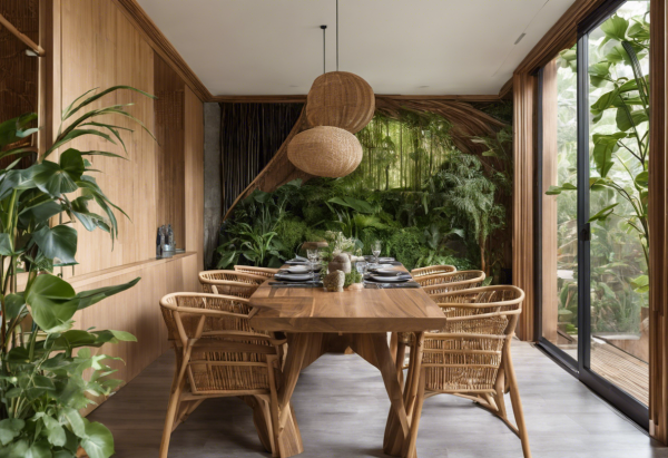 Biophilic Dining Room