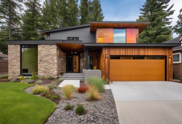 Mid-Century Modern House Exterior