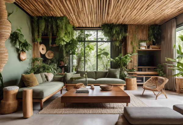 Biophilic Living Room