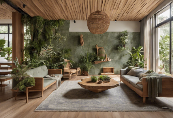 Biophilic Living Room