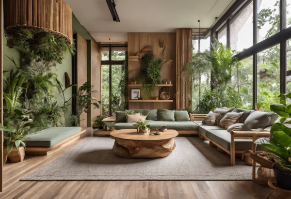 Biophilic Living Room