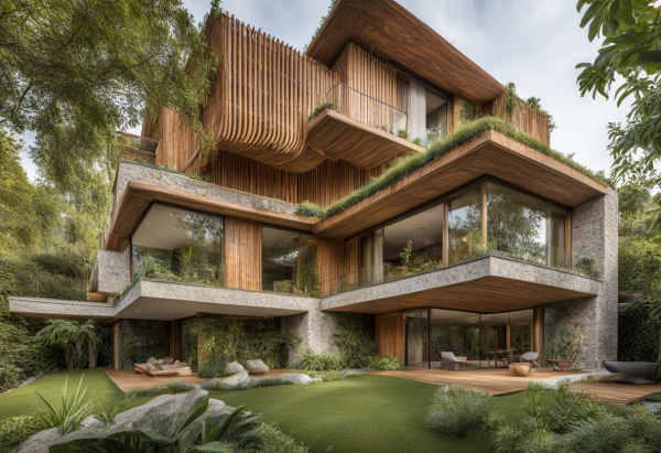 Biophilic House Exterior